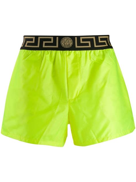 farfetch Versace swim shorts